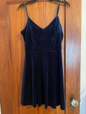 B. Darlin Navy Blue Slip Dress